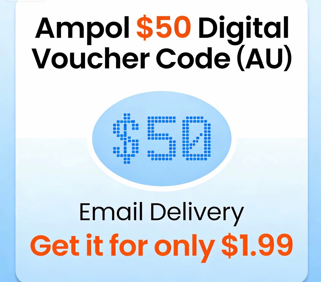 澳大利亚安普尔(Ampol)50澳元电子优惠券代码 – 通过电子邮件发送 - Image 2