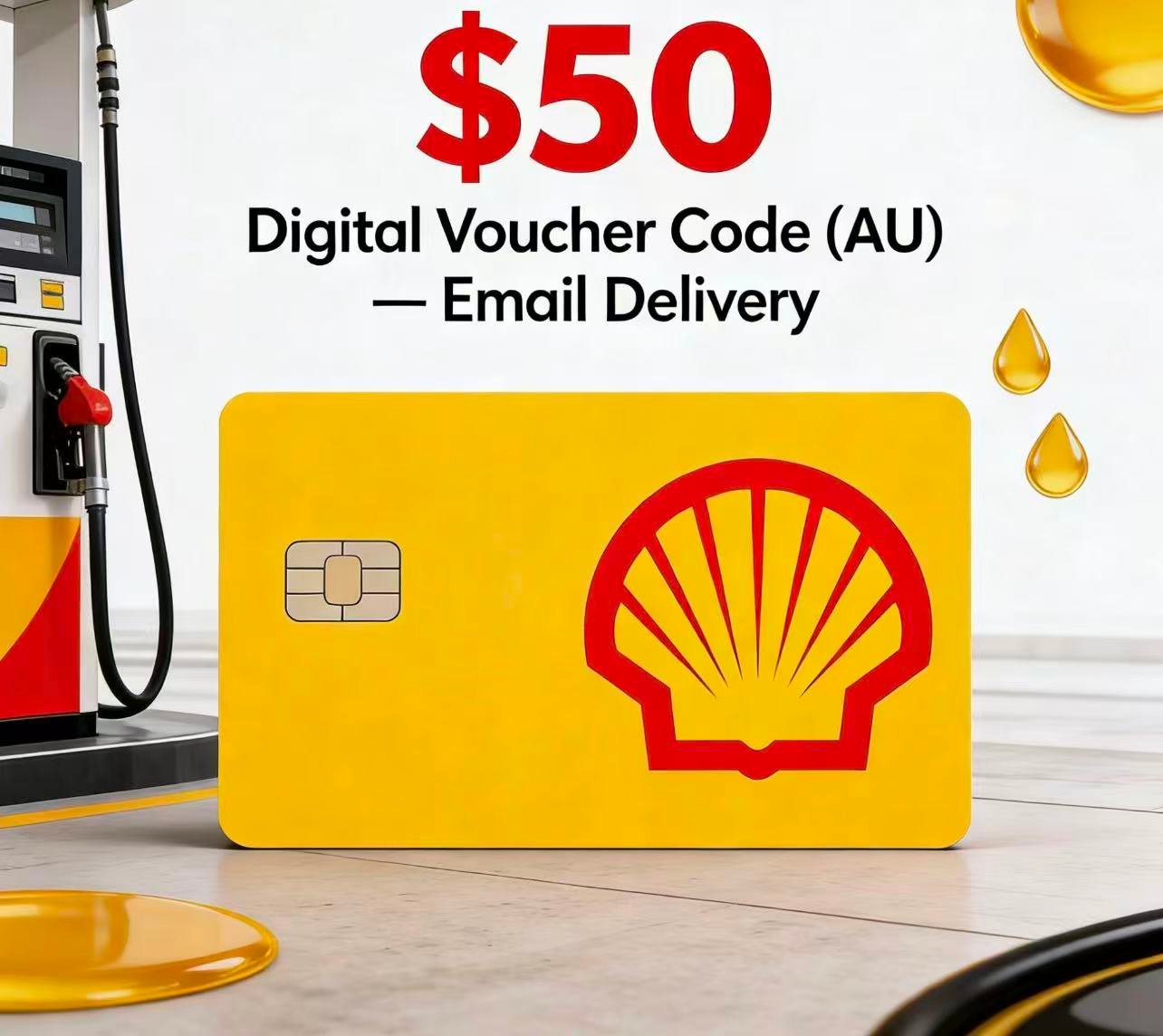 壳牌公司 50 澳元电子优惠券代码(澳大利亚)——通过电子邮件发送 - Image 4